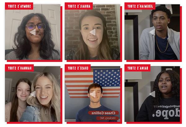 high school students telling their tobacco endgame stories video screenshots